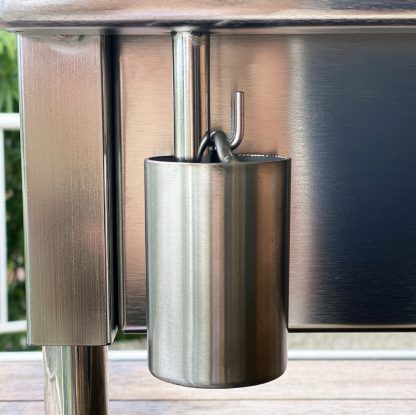 Australian made stainless steel BBQ fat cup accessory