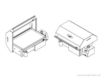 Classic Gas Portable BBQ - Image 25