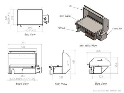 Classic Gas Portable BBQ - Image 24