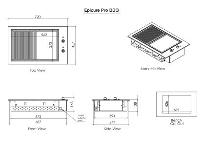 Epicure Pro Electric BBQ - Image 14