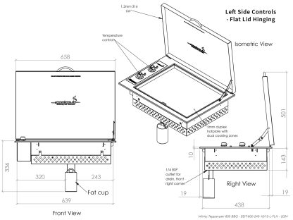 Infinity Teppanyaki 600 BBQ - Image 27