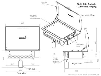 Infinity Teppanyaki 600 BBQ - Image 30