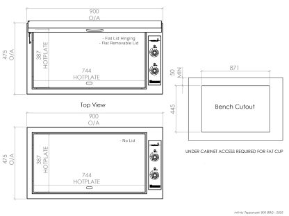 Infinity Teppanyaki 900 Electric BBQ - Image 13