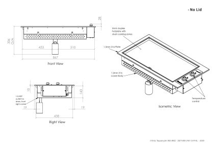 Infinity Teppanyaki 900 Electric BBQ - Image 16