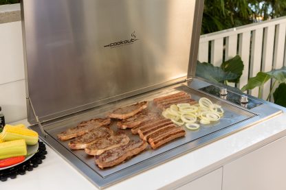 Infinity Teppanyaki 900 Electric BBQ-Maximised Plate